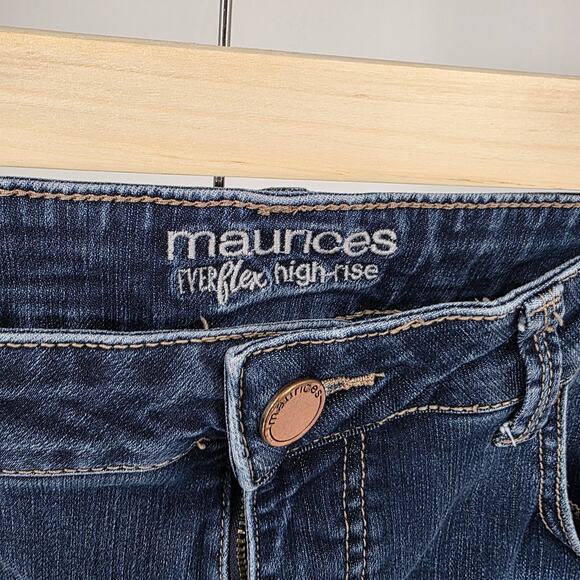 Maurices Ever Flex High Rise JEANS Size 14 Short - Picture 3 of 4